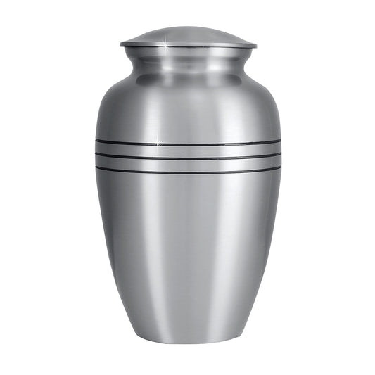 Timeless Brass Urn – Pewter Finish